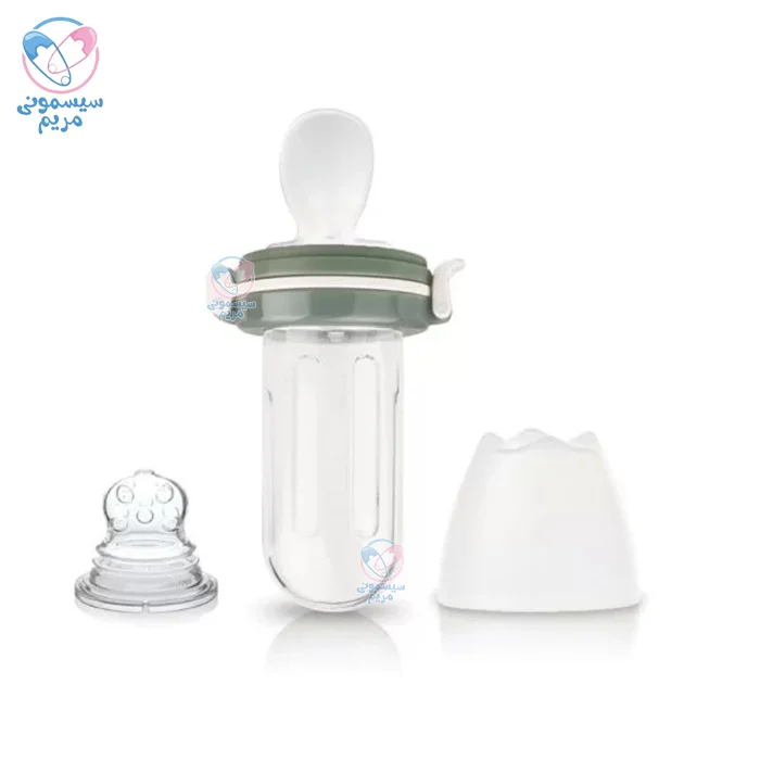 سرلاک و عصاره خوری با قاشق کیدزمی Kidsme