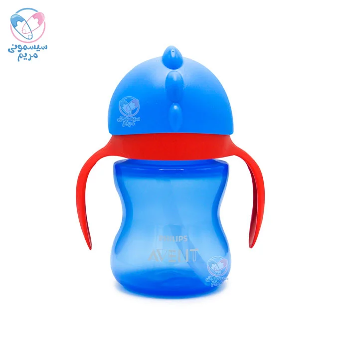 لیوان آموزشی دسته دار و نی دار فیلیپس اونت philips avent