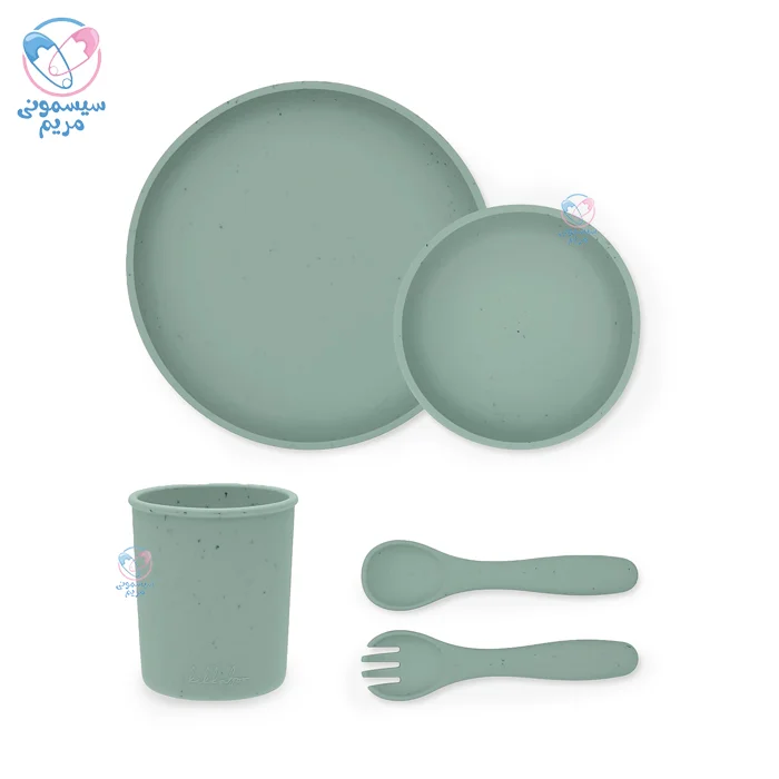 ست ظرف غذا 5 تیکه سیلیکونی کیکابو Kikkaboo