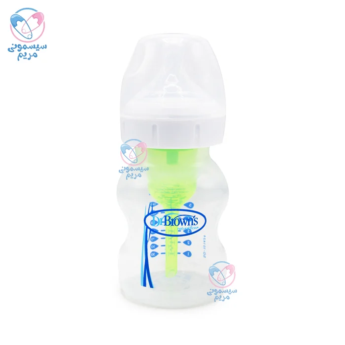 شیشه شیر 150 میل تپل طلقی بدون جعبه دکتر براون Dr.Brown’s 52600