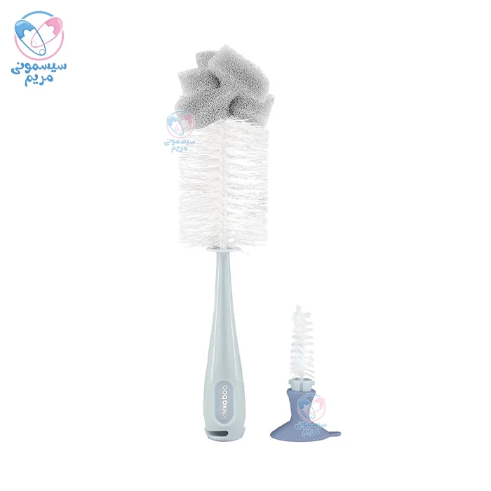 شیشه شور فرچه ای دو کاره کیکابو Kikkaboo